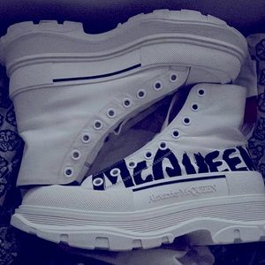 Barely worn size 9 men Alexander McQueen boots for sale